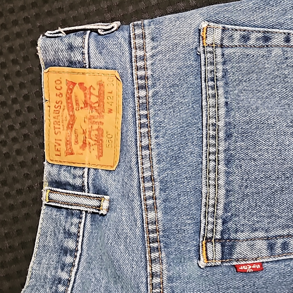 Levi's, 550, red tab, 42/30, denim, jeans, cotton - Picture 2 of 15